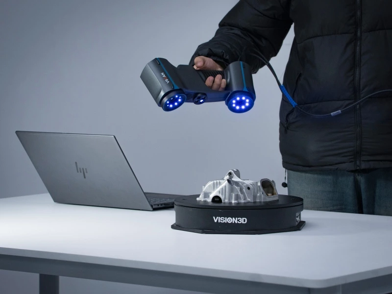 High-Efficiency Handheld 3D Scanner