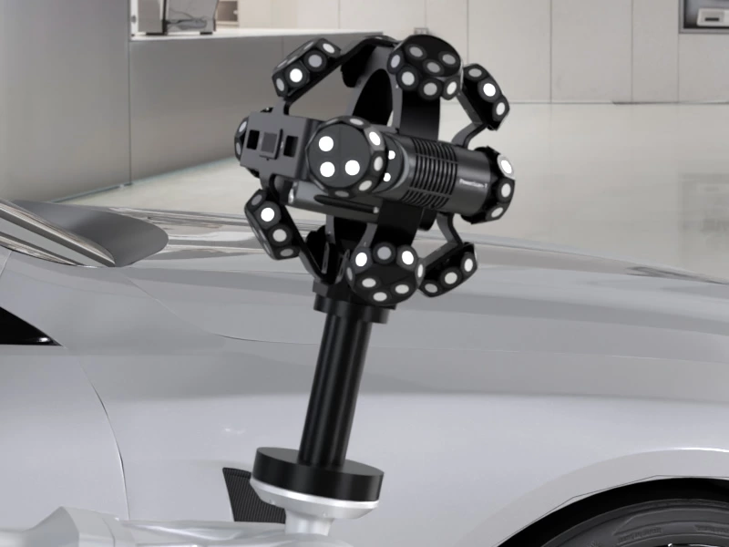 Optical Tracking Blue Light 3D Scanner