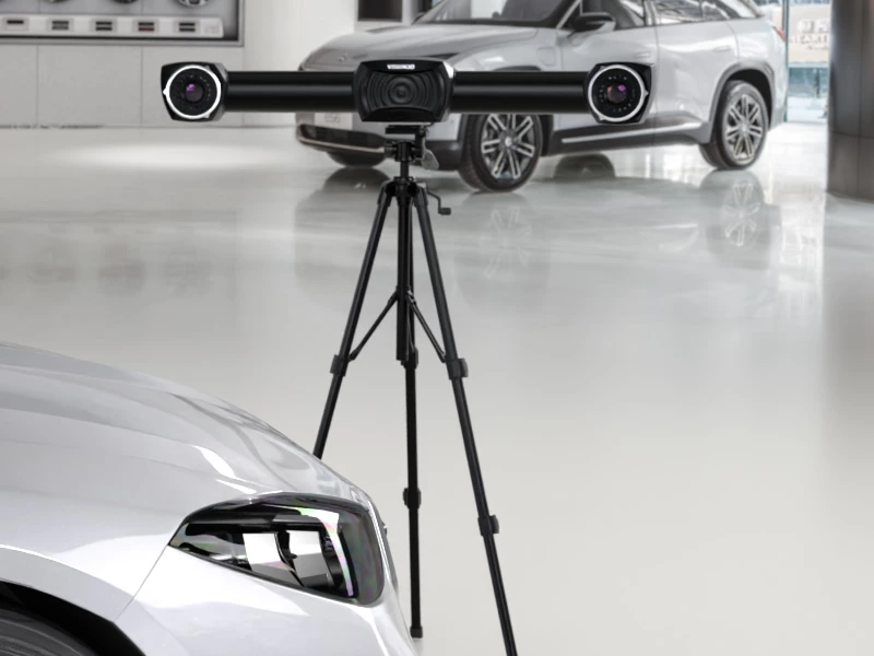 Optical Tracking Blue Light 3D Scanner