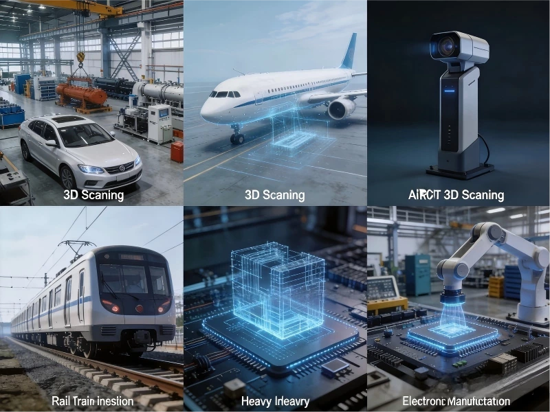 How does a 3D scanner work?