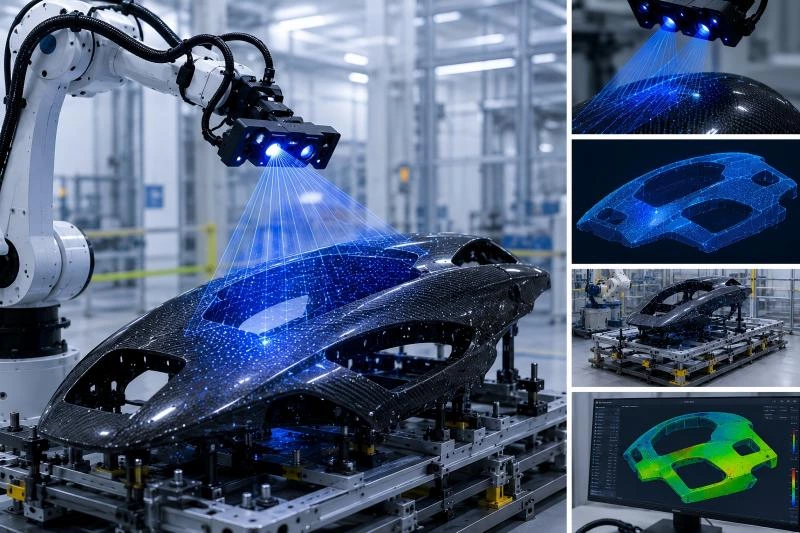 How Automated 3D Inspection Is Enabling the Next Generation of Flying Vehicle Manufacturing