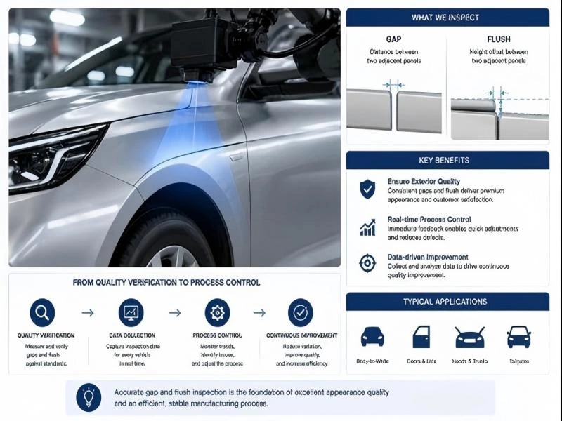 Automotive Gap and Flush Inspection: From Quality Verification to Process Control