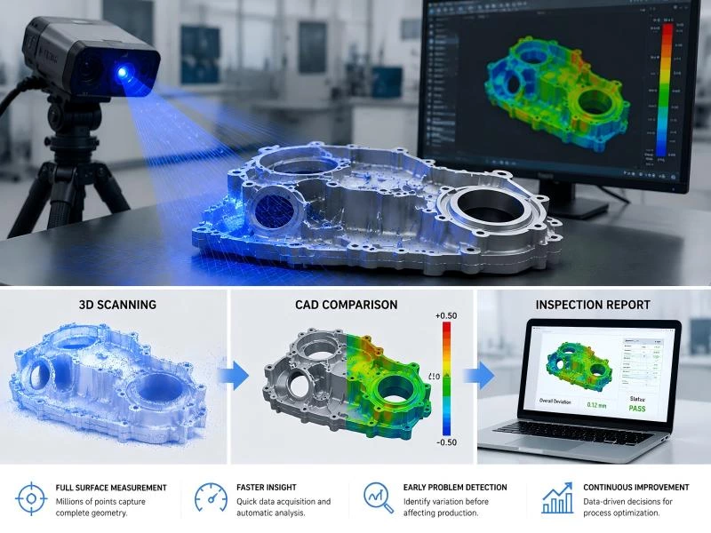 3D Scanning for Quality Control: From Sampling Inspection to Full Inspection