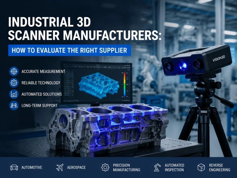 Industrial 3D Scanner Manufacturers: How to Evaluate the Right Supplier