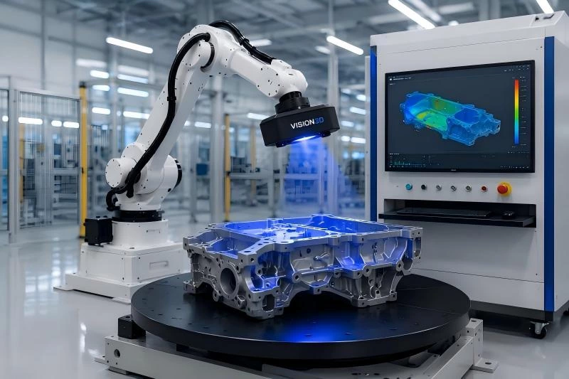 AutoScan Automated 3D Measurement System for Industrial Quality Inspection
