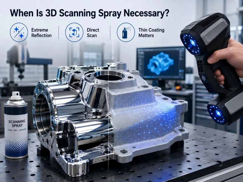 3D Scanning for Reflective and Black Surfaces: Challenges and Solutions