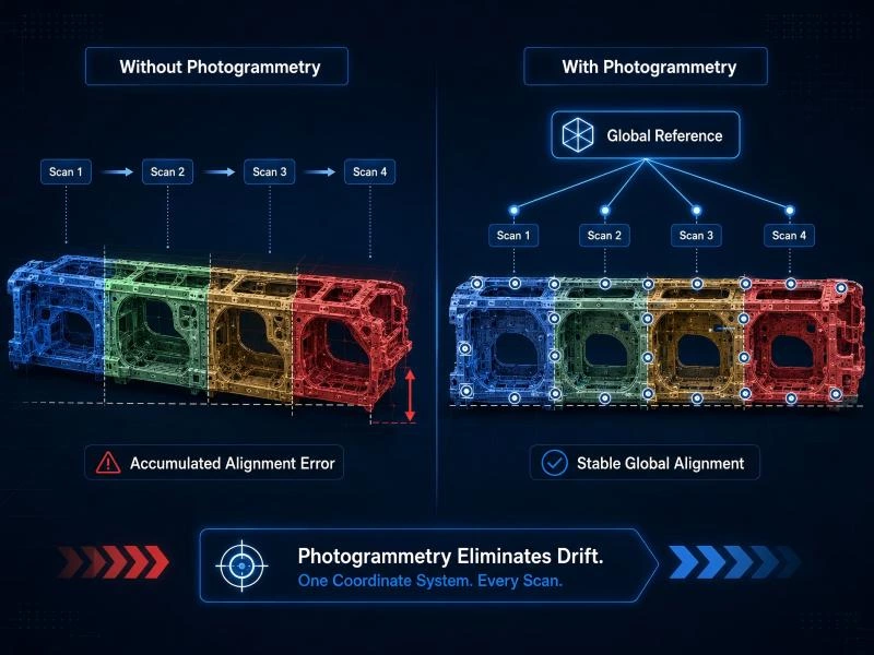 What Is Photogrammetry? How It Works in Industrial 3D Scanning