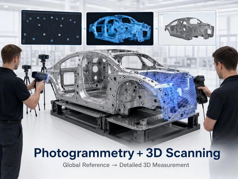What Is Photogrammetry? How It Works in Industrial 3D Scanning