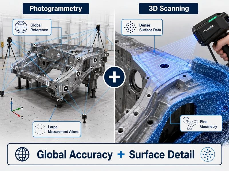 What Is Photogrammetry? How It Works in Industrial 3D Scanning