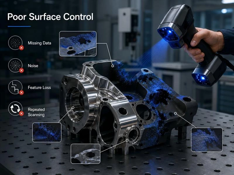 3D Scanning for Reflective and Black Surfaces: Challenges and Solutions