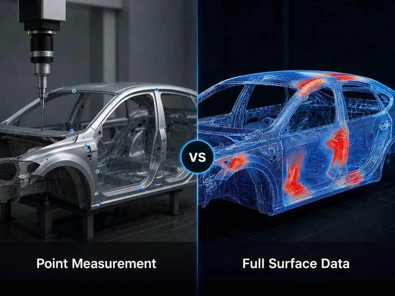Body-in-White Inspection: How 3D Scanning Improves Automotive Manufacturing Quality