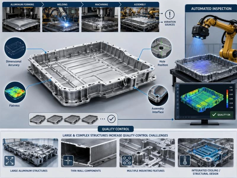 Automated 3D Inspection for EV Battery Tray Manufacturing