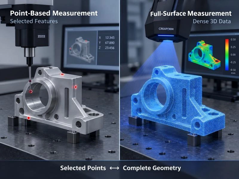CMM vs 3D Scanner: Which Is Better for Dimensional Inspection?
