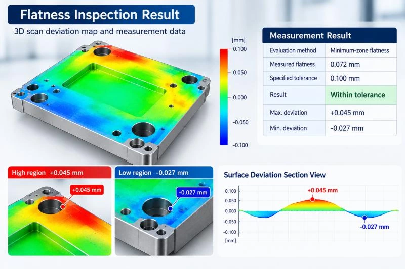 How to Measure Flatness with a 3D Scanner
